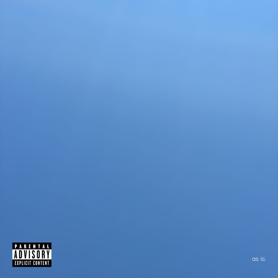 Cover art for as is. (demo cuts), a soft blue sky